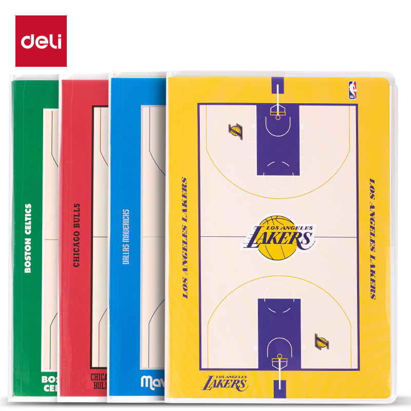 得力T3272NBA胶套本(NBA2)(本)笔记本胶套笔记本本子高颜值