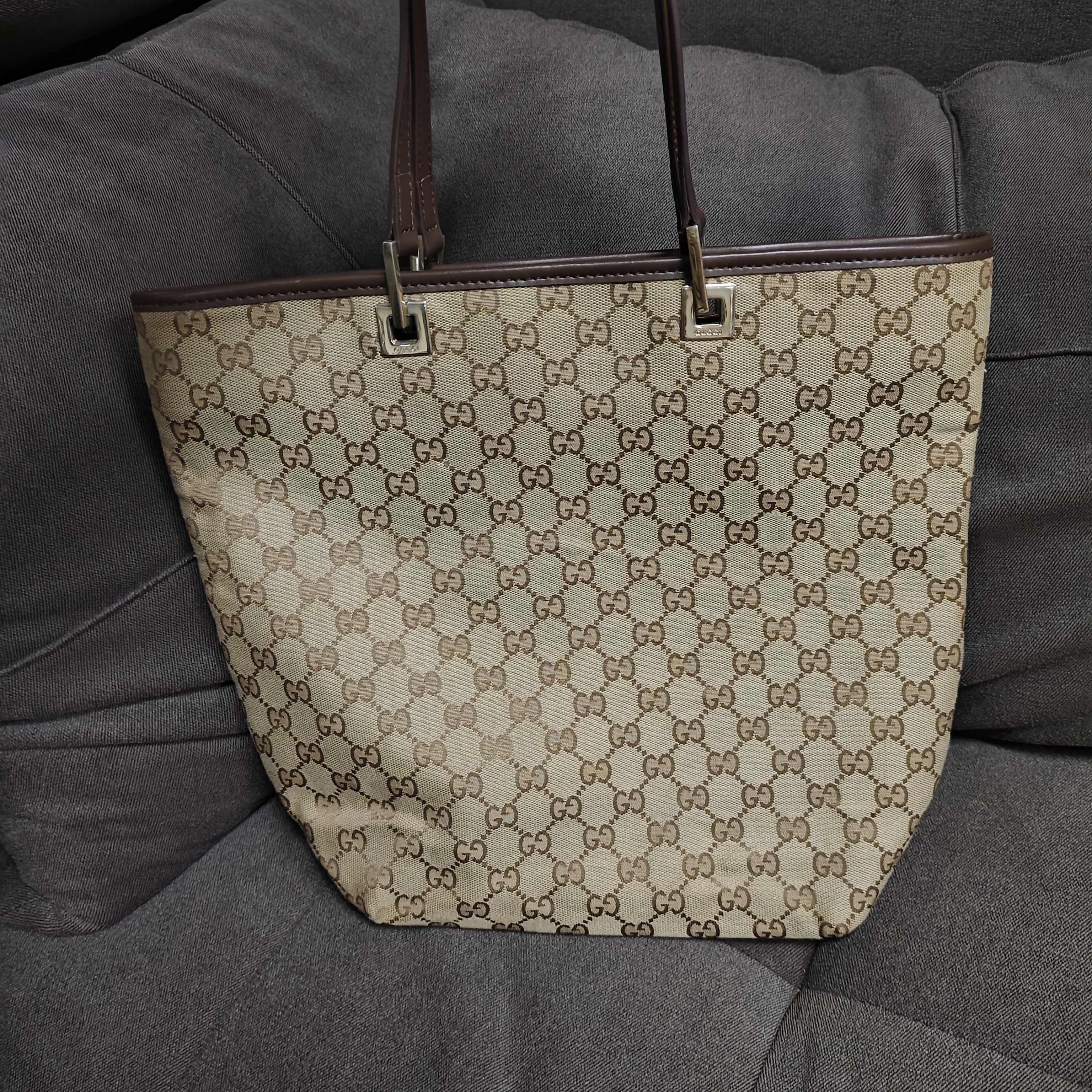 95新 GUCCI/古驰 G专属/古驰单肩托特包/09022