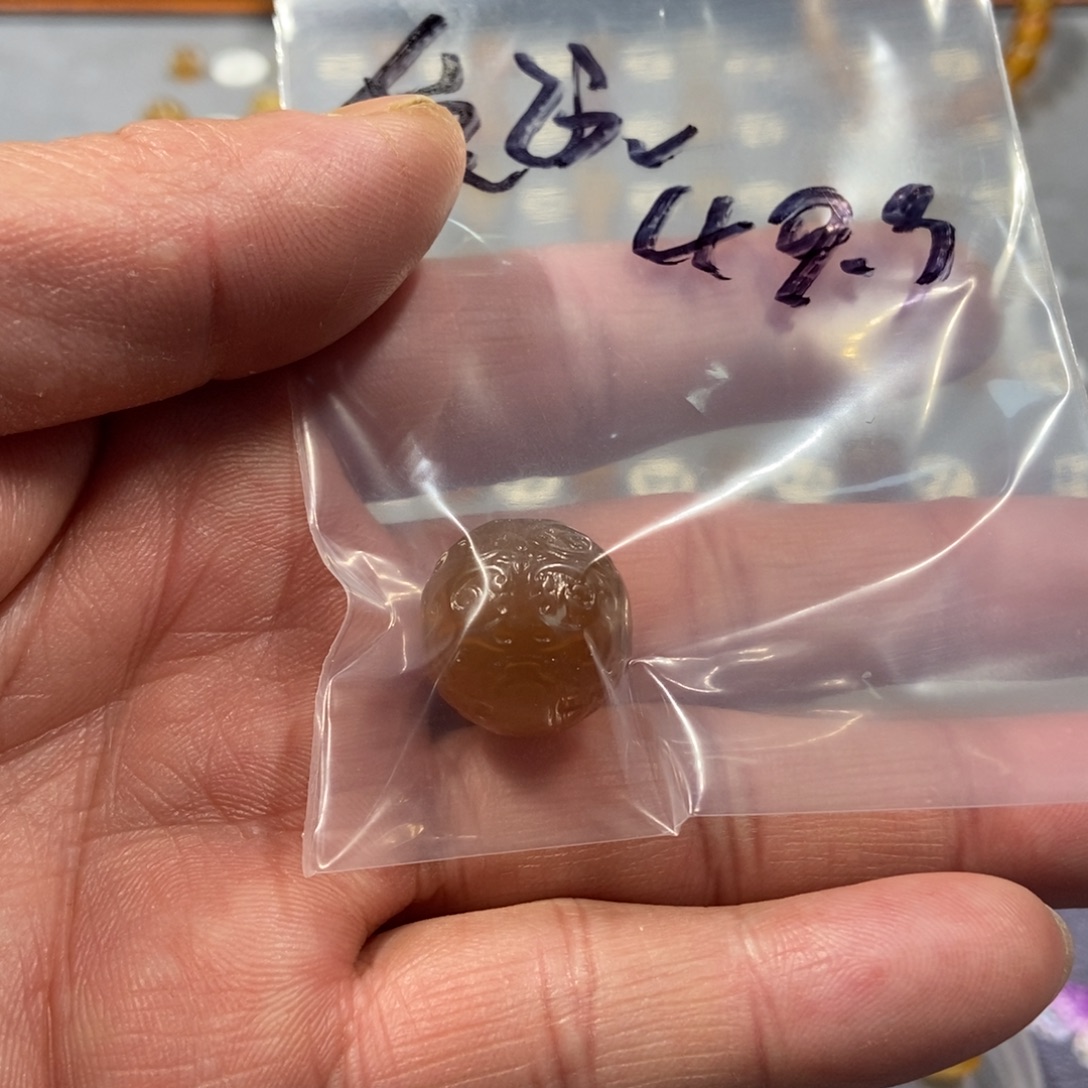 爱***玩玛瑙/玉髓合金颈饰珠