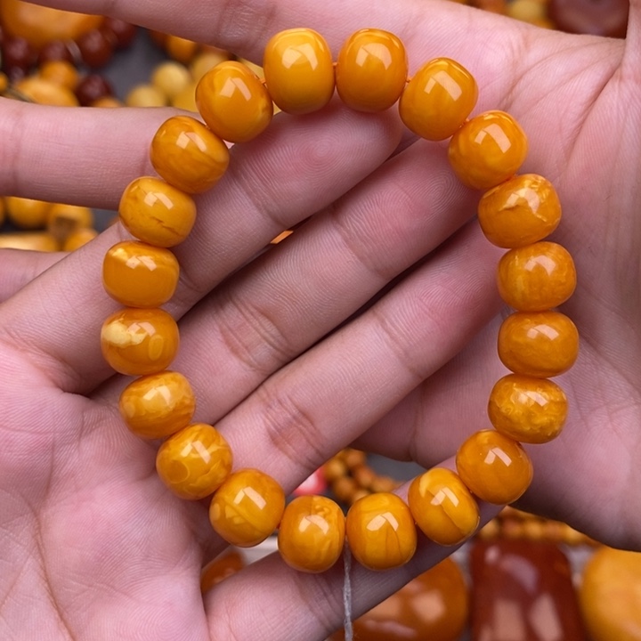 蜜蜡未镶嵌裸石蜜蜡L