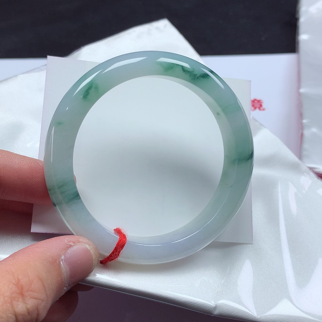 翡翠手镯未镶嵌54正圈