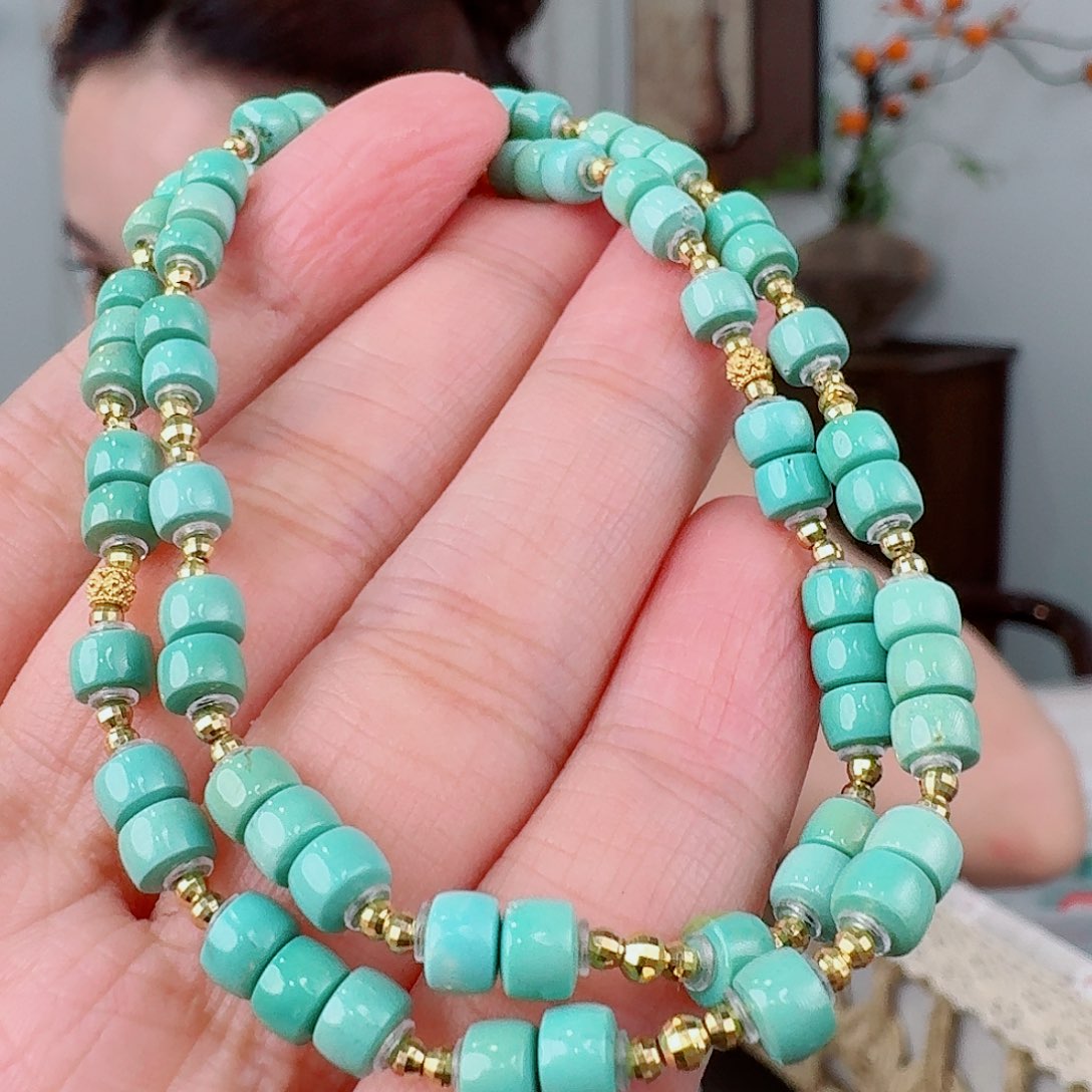 未镶嵌绿松石珠宝奇石