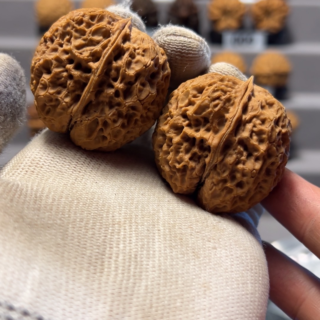 文玩核桃把件云南铁核桃70