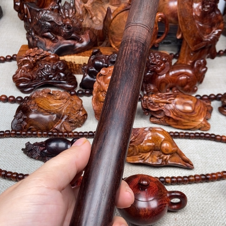 单***宁把件黄花梨/降香黄檀