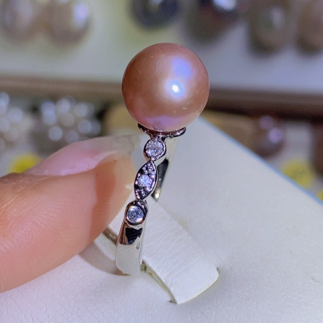 合金天然淡水珍珠淡水珍珠