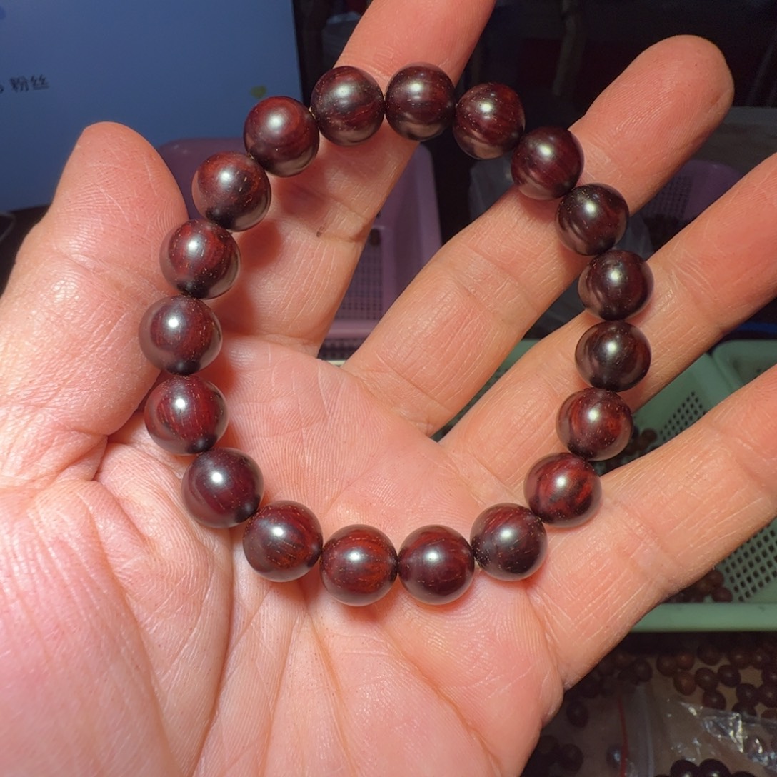 问***9手串/手链小叶紫檀10单圈