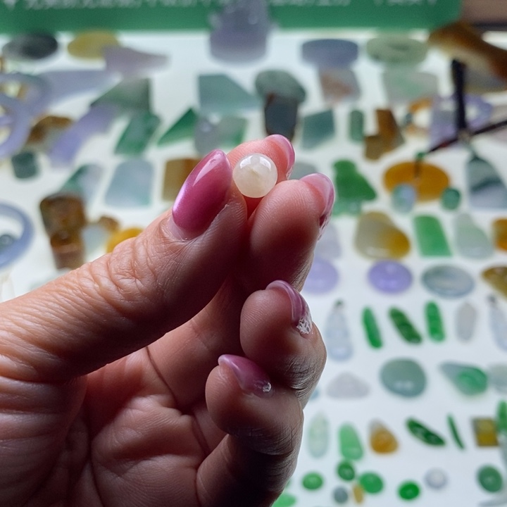 ****水翡翠未镶嵌挂件天然翡翠