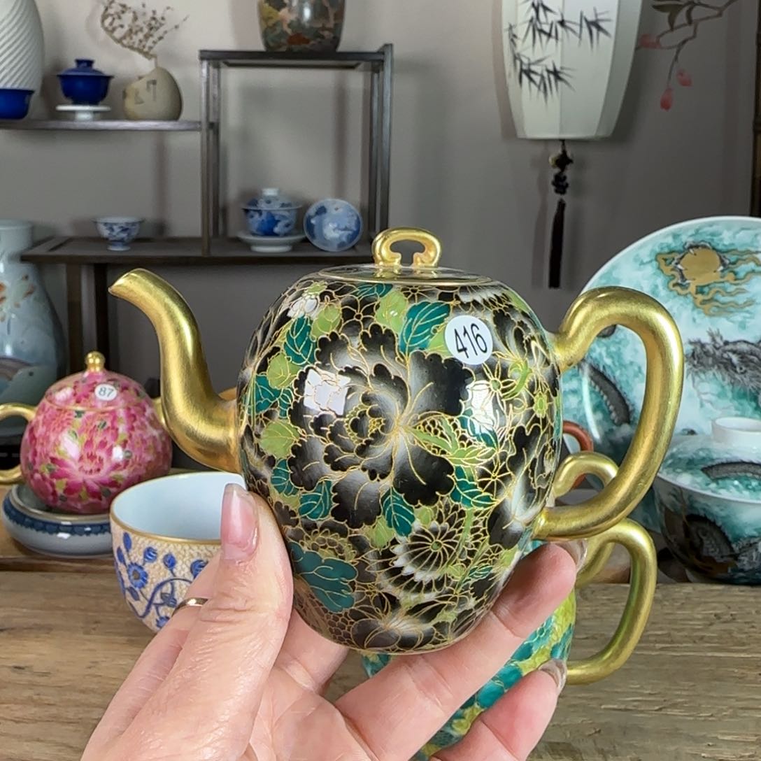 杯景德镇陶瓷柴烧多人