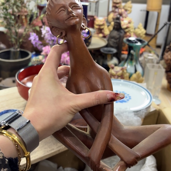 木古美术置物摆件