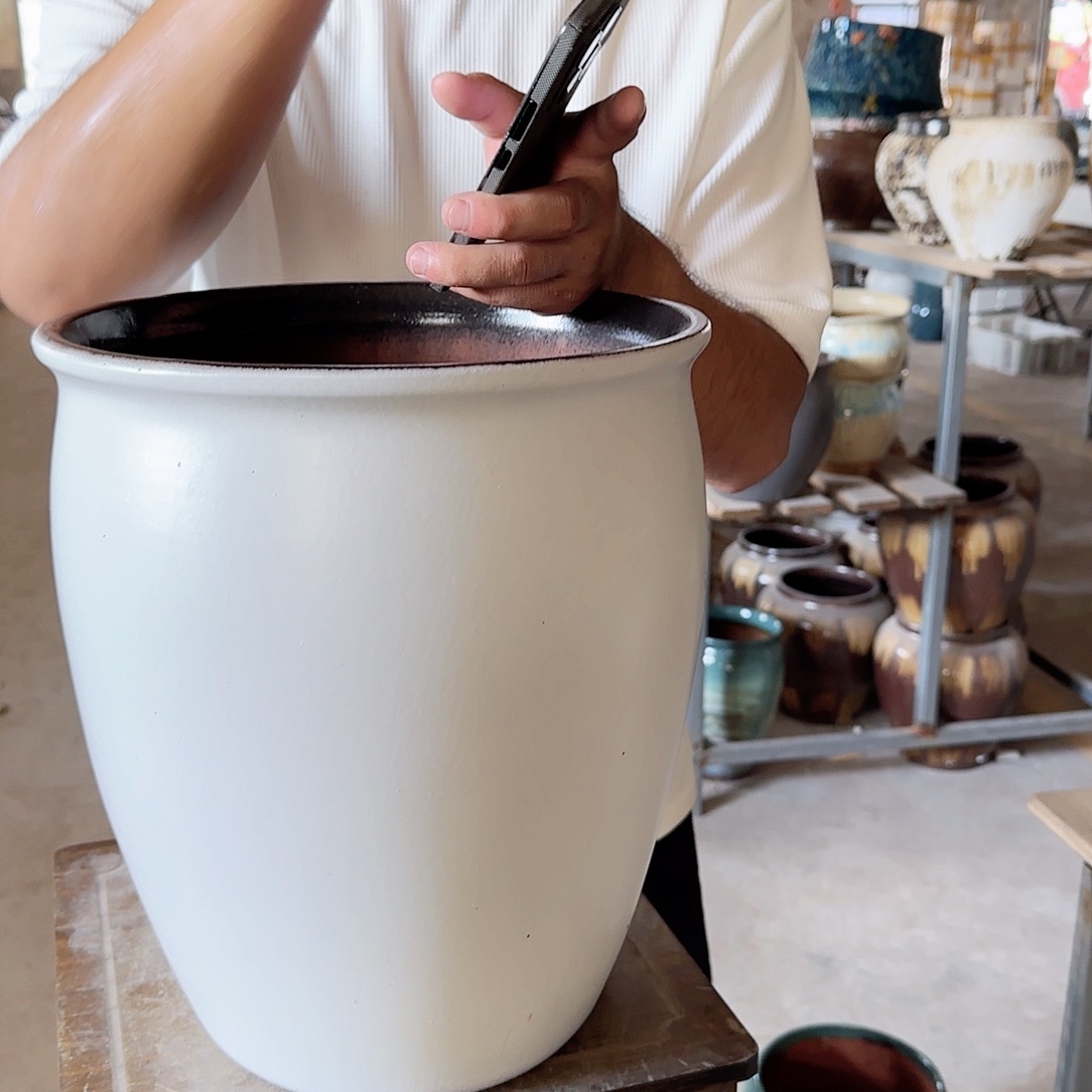 紫砂花盆杨杨花盆0827-530