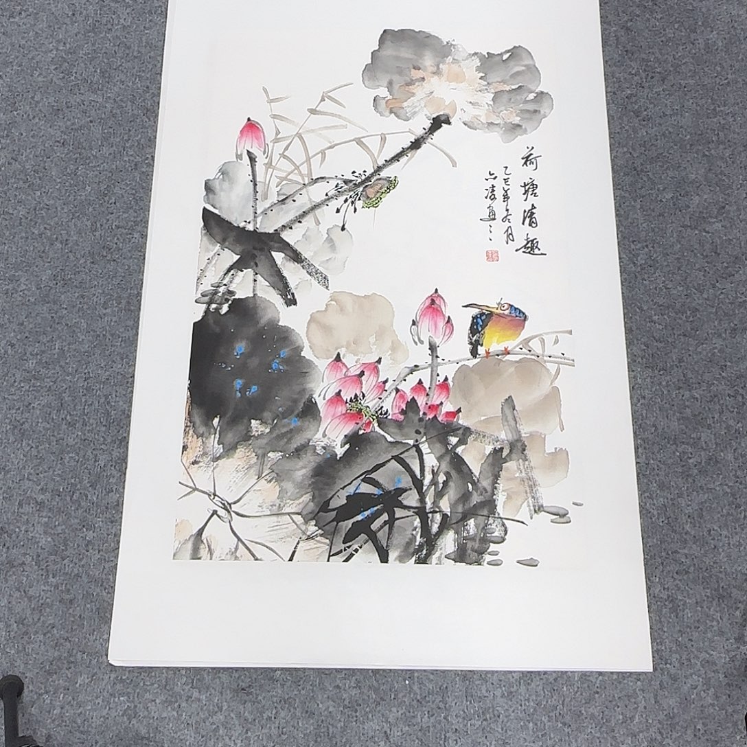 国画68*45纯手绘刘亦凌