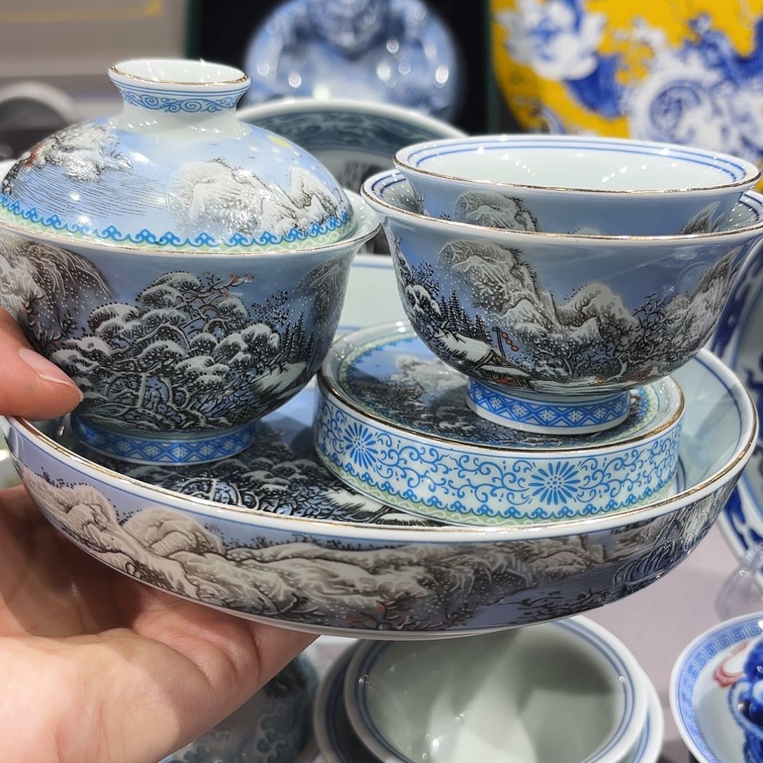 瓷片景德镇瓷器艺术