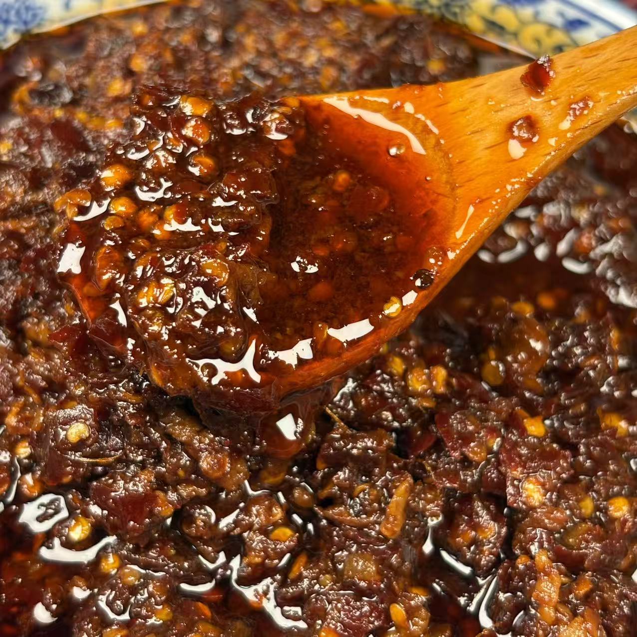 【贵州张雲峰】贵州特色香辣油辣椒纯菜籽油熬制拌粉拌面凉拌菜必备