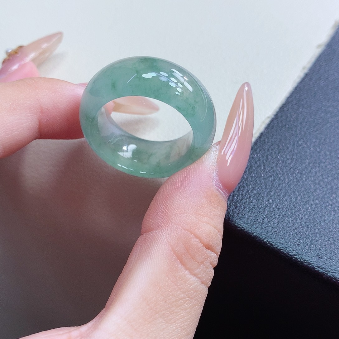 未镶嵌戒指翡翠19-20号