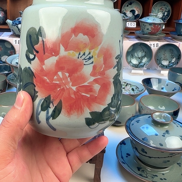 景德镇陶瓷陶瓷杯茶具