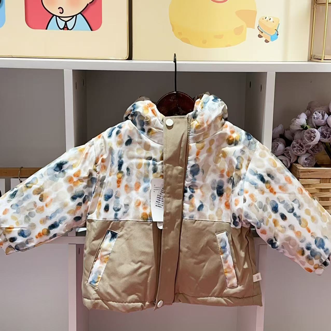 丫【2422-25水墨画】冲锋衣