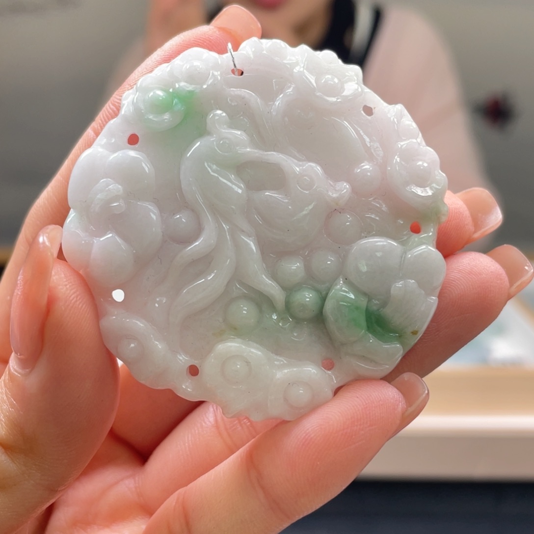 翡翠吊坠(不含链)未镶嵌