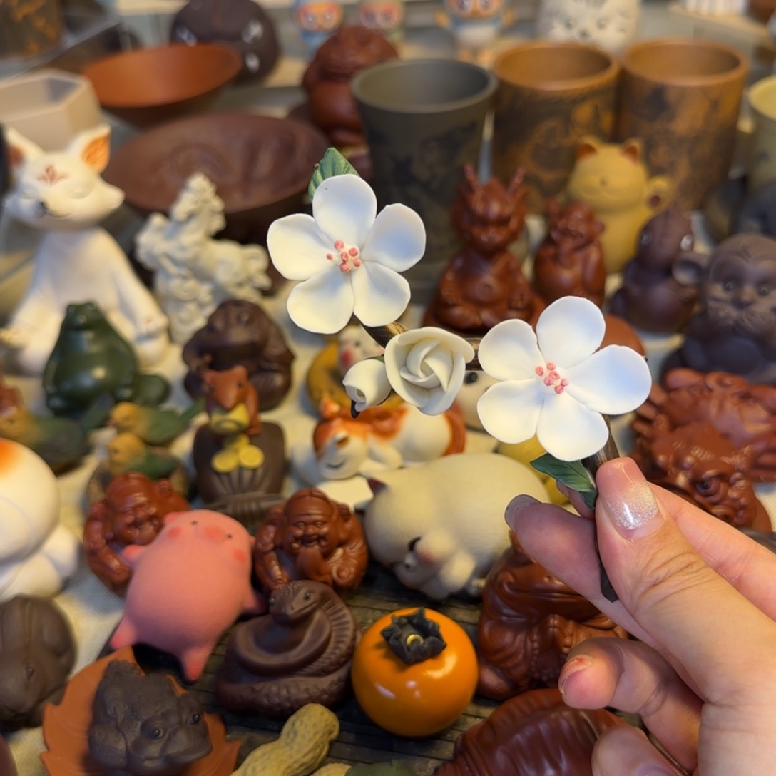 她***烤紫砂茶宠紫砂制作工艺流程