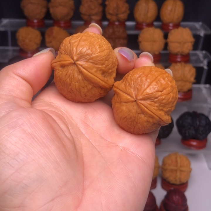 文玩核桃把件7蛇蛋