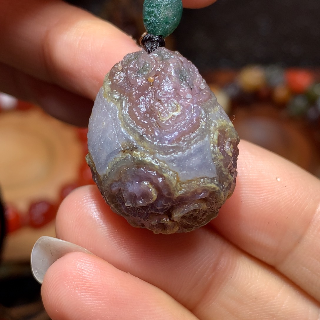 未镶嵌玛瑙/玉髓珠宝半成品