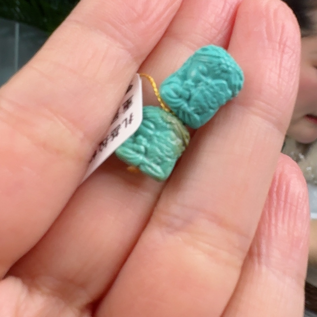 绿松石珠宝奇石未镶嵌