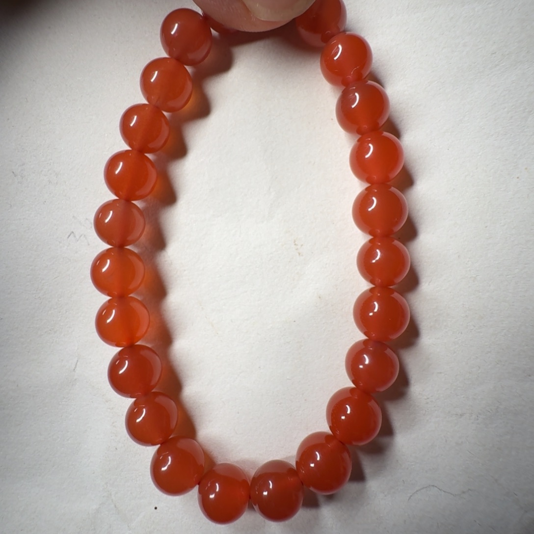 南红玛瑙未镶嵌手串