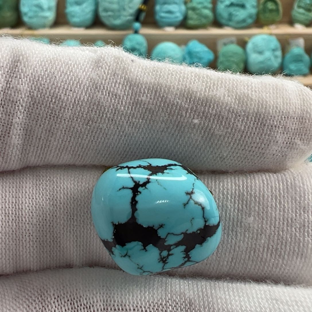 未镶嵌绿松石随形 15mm