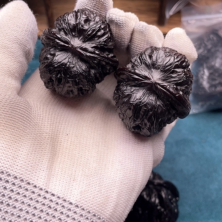 文玩核桃把件元宝1