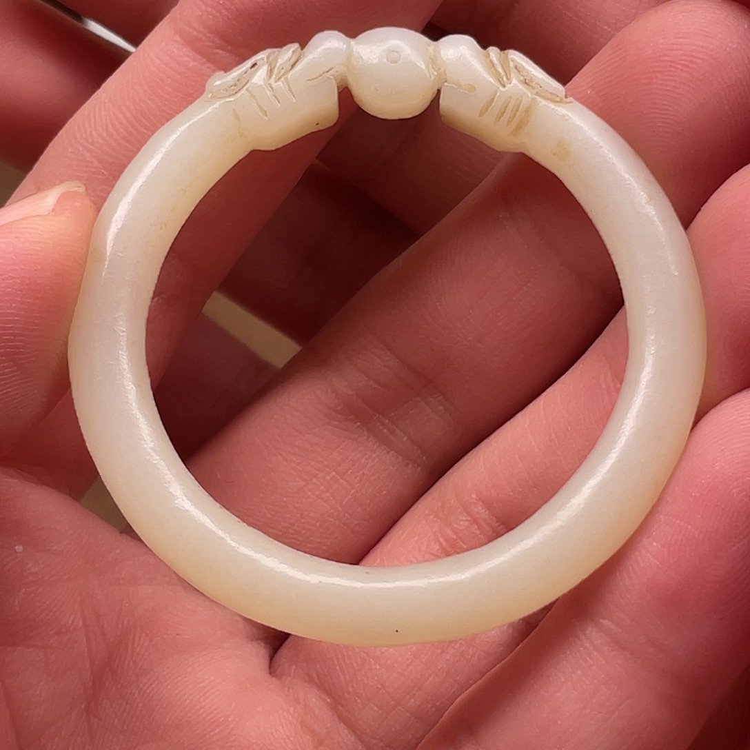 风***魅和田玉未镶嵌挂件