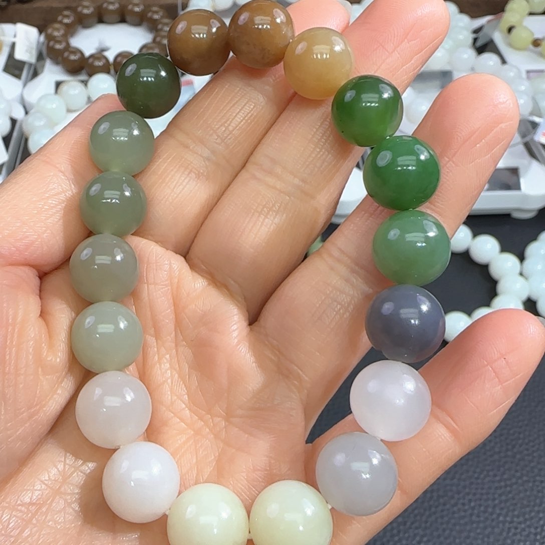 和田玉手链未镶嵌