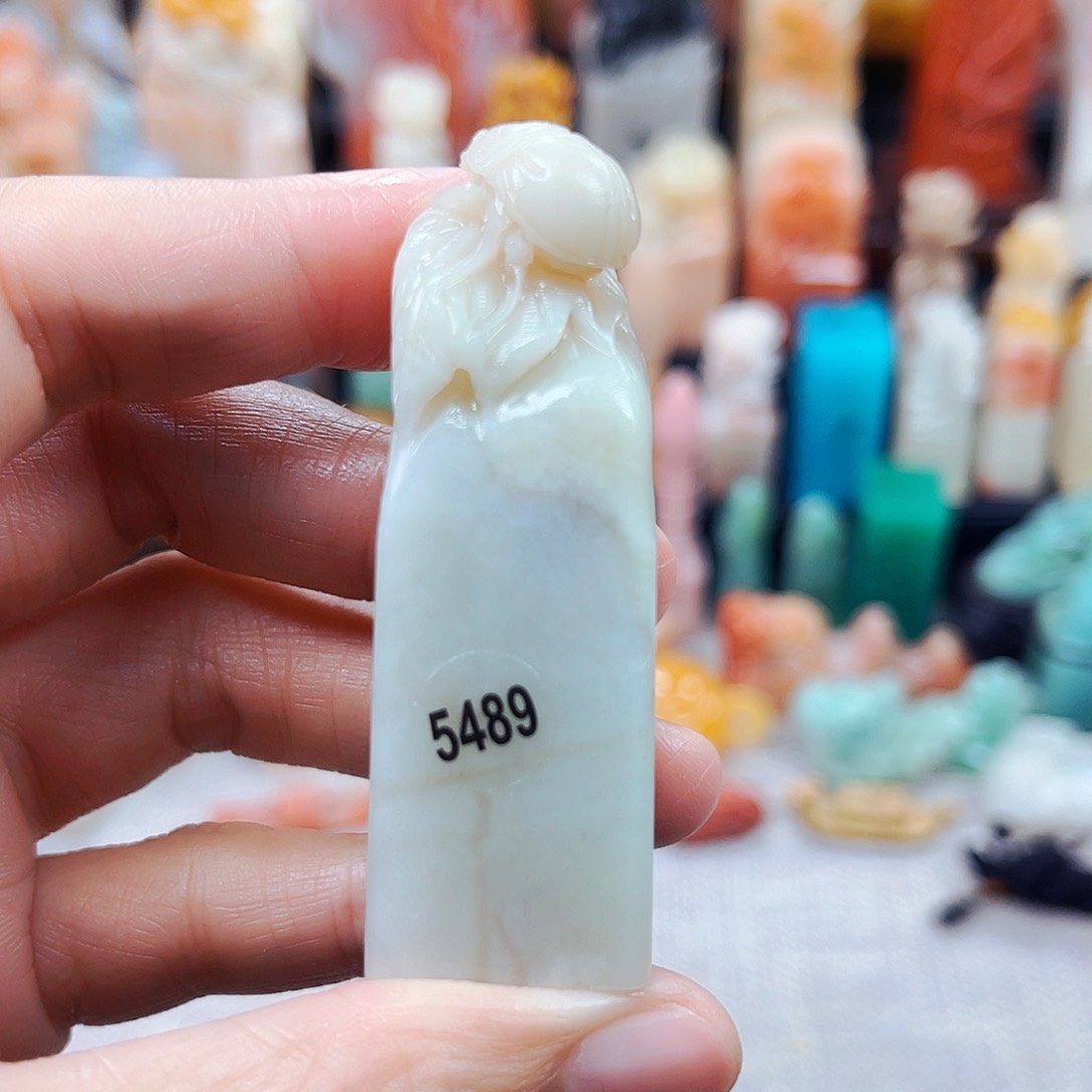 寿山石印石5489包邮包刻