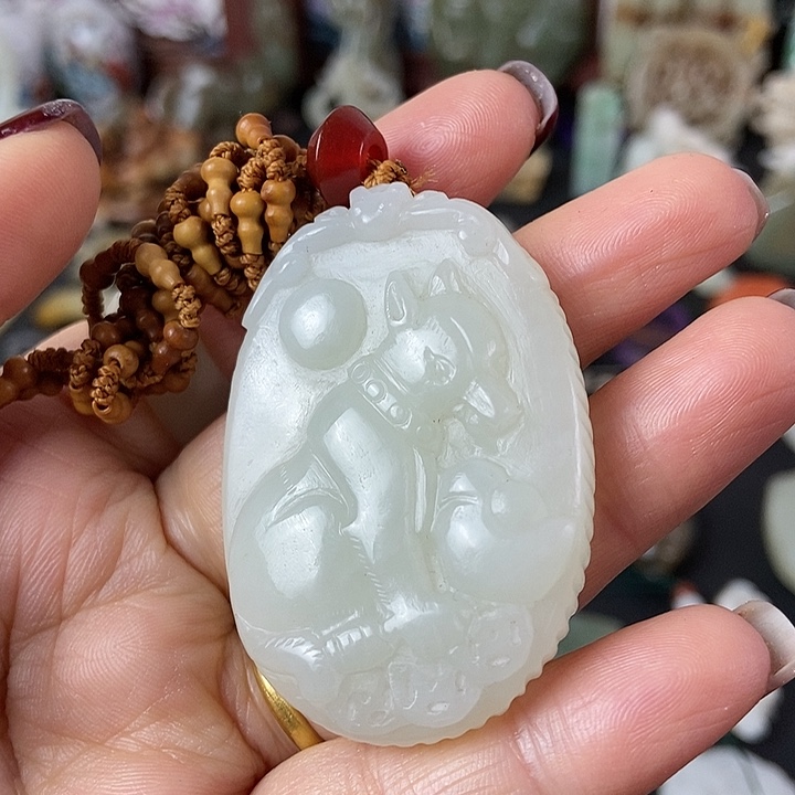 和田玉挂件未镶嵌