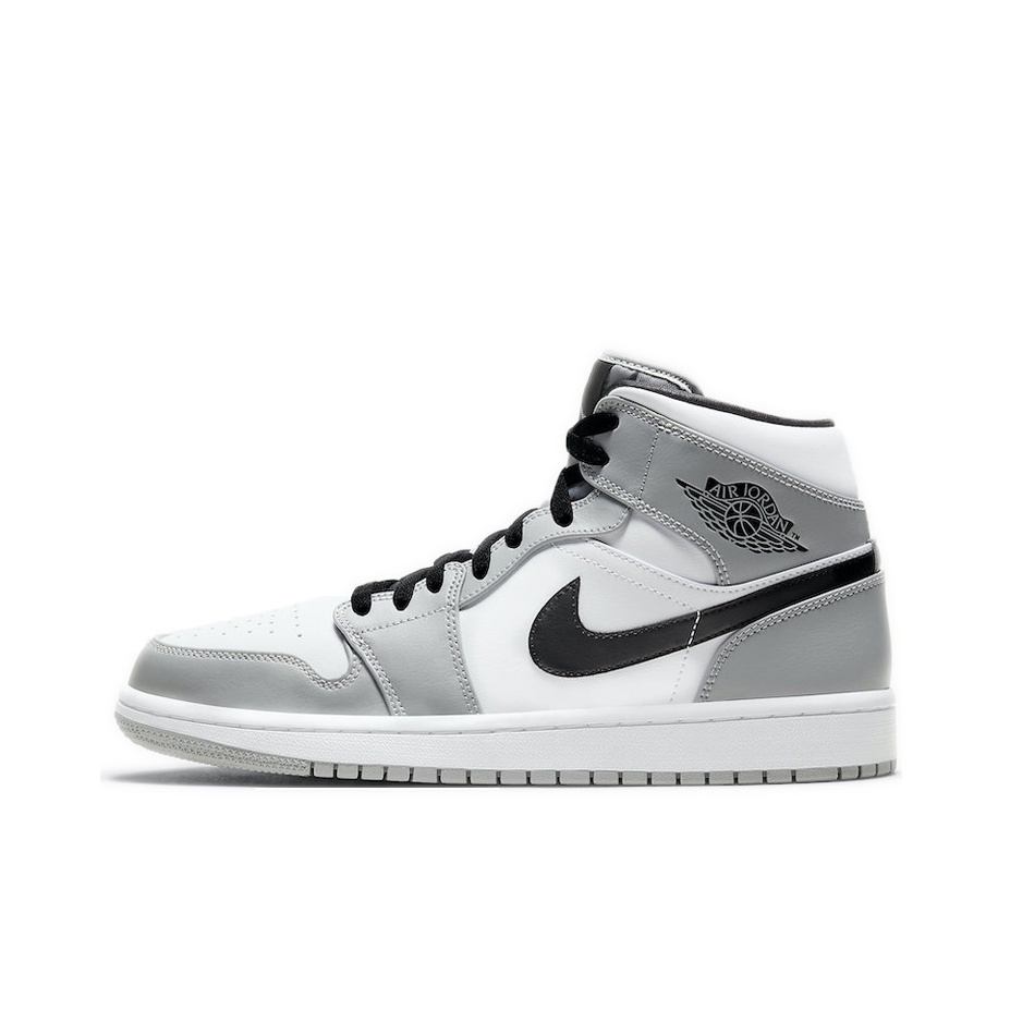 Jordan Air Jordan 1 Mid 合成革耐磨 中帮 复古篮球鞋554724-078