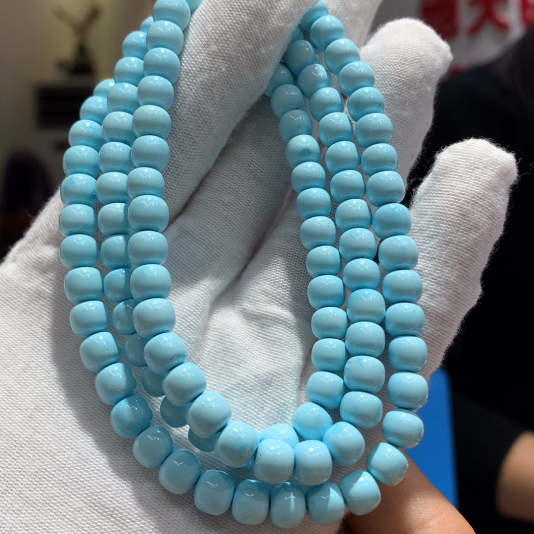 绿松石长链未镶嵌