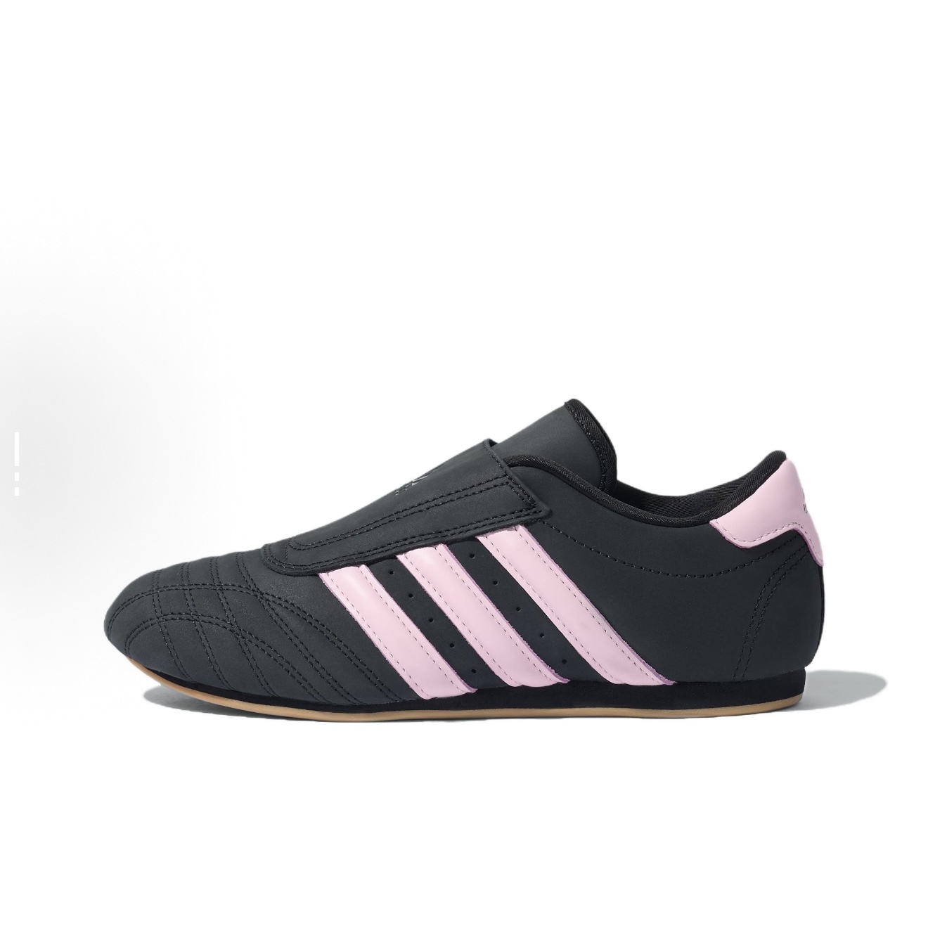 【滔搏联动】adidas三叶草黑粉跆拳道薄底鞋JR4960