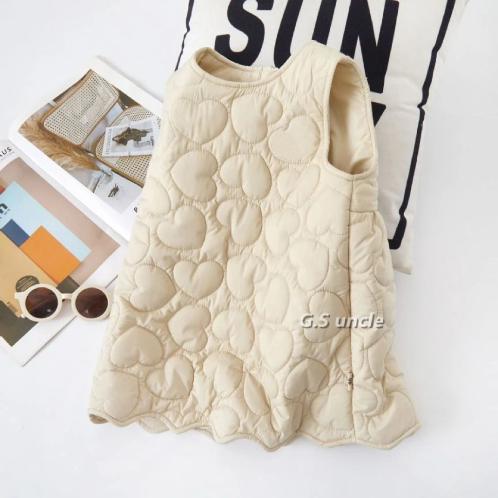 【黄油曲奇】GSS048女童春款无袖洋气背心裙气质韩版连衣裙公主