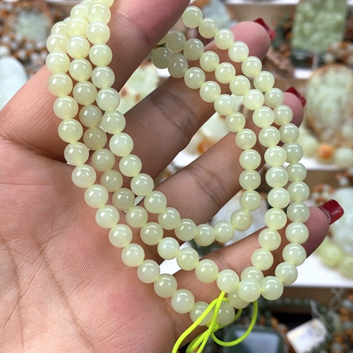 【闪购商品】透闪石质玉手链未镶嵌