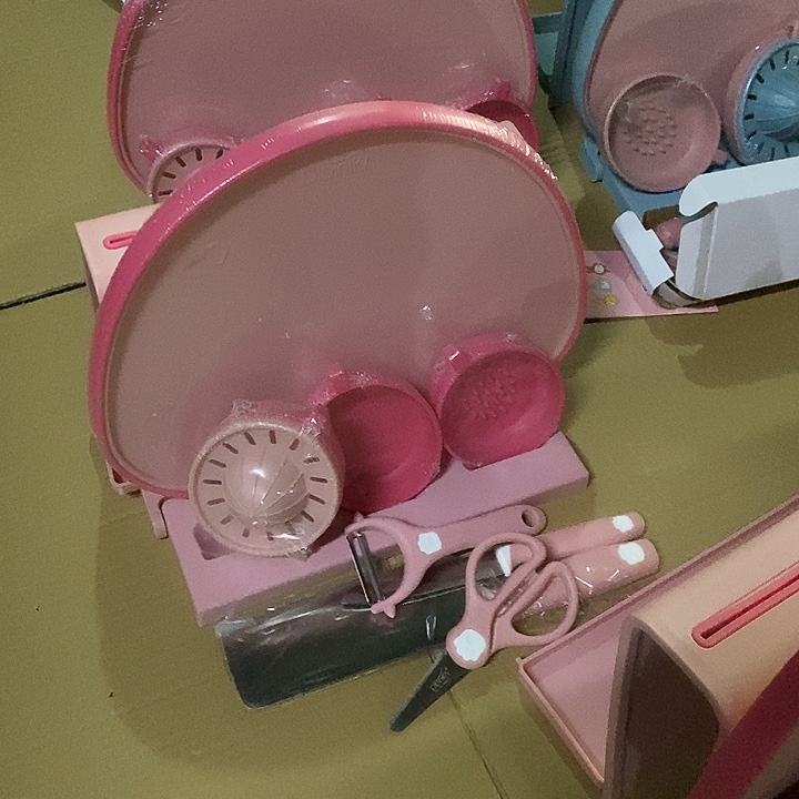 菜板粉色九件套处理的粉色