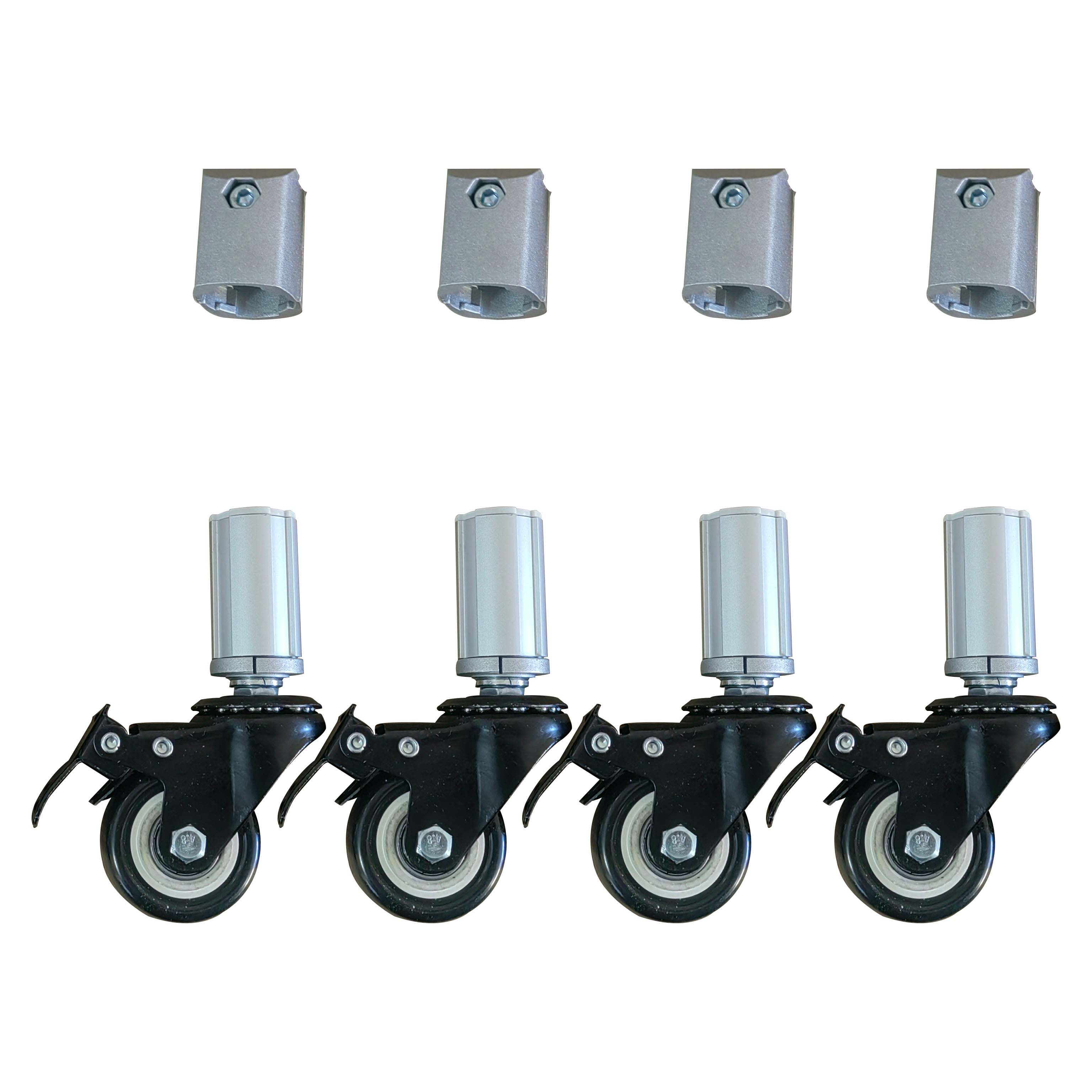 【十字绣绣架配件】多功能绣架配件脚轮四个/新款大力夹一对