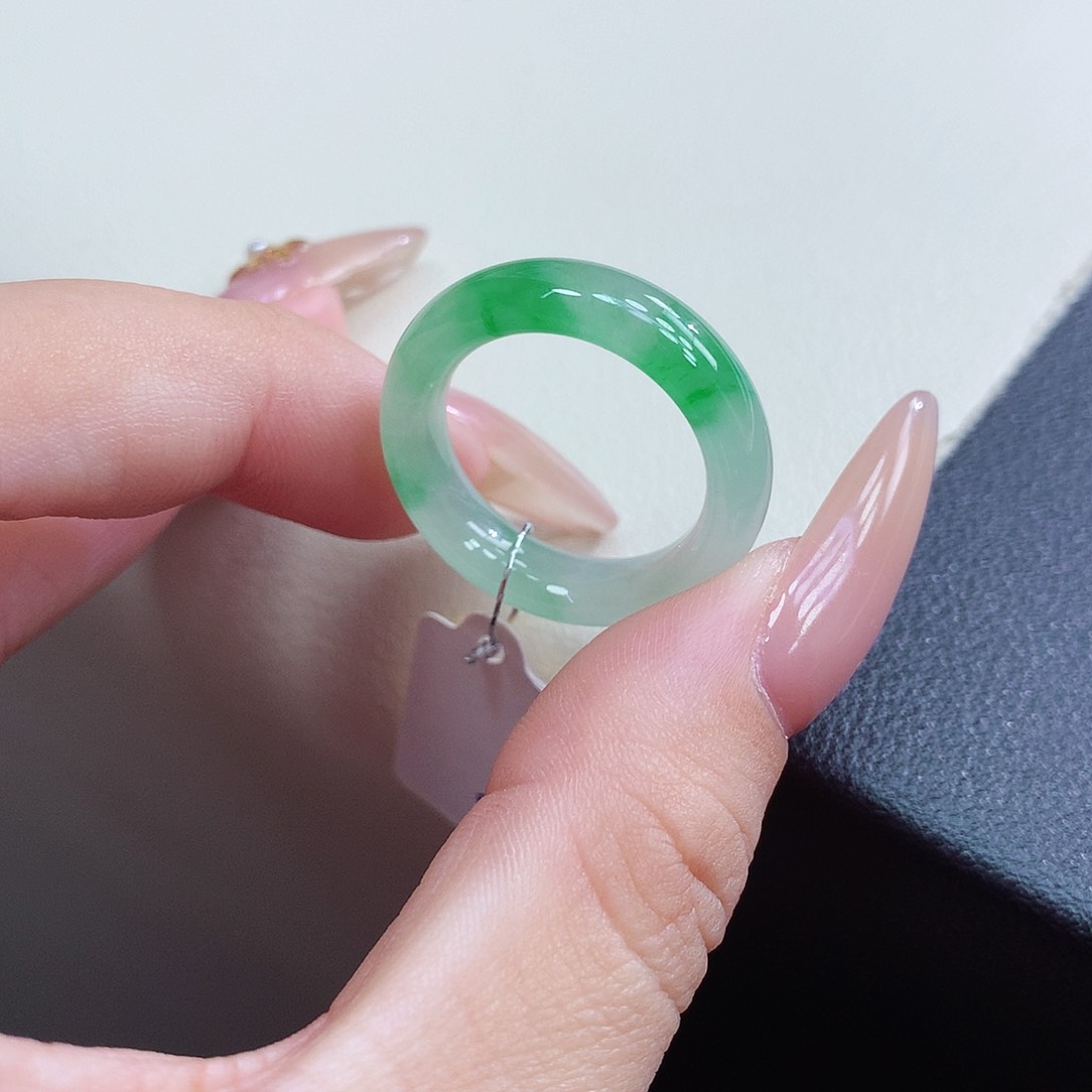 未镶嵌戒指翡翠17号