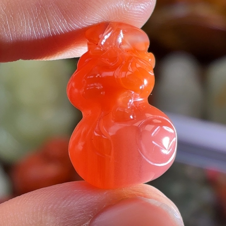 南红玛瑙未镶嵌颈饰