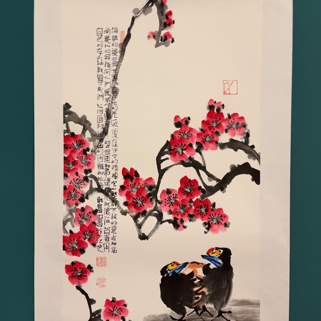 国画邹老师作品画作