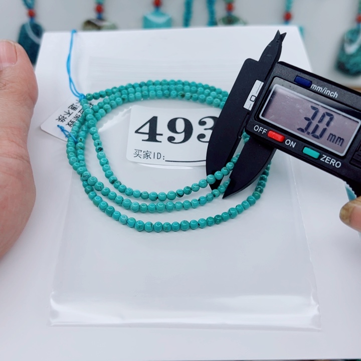 绿松石未镶嵌颈饰