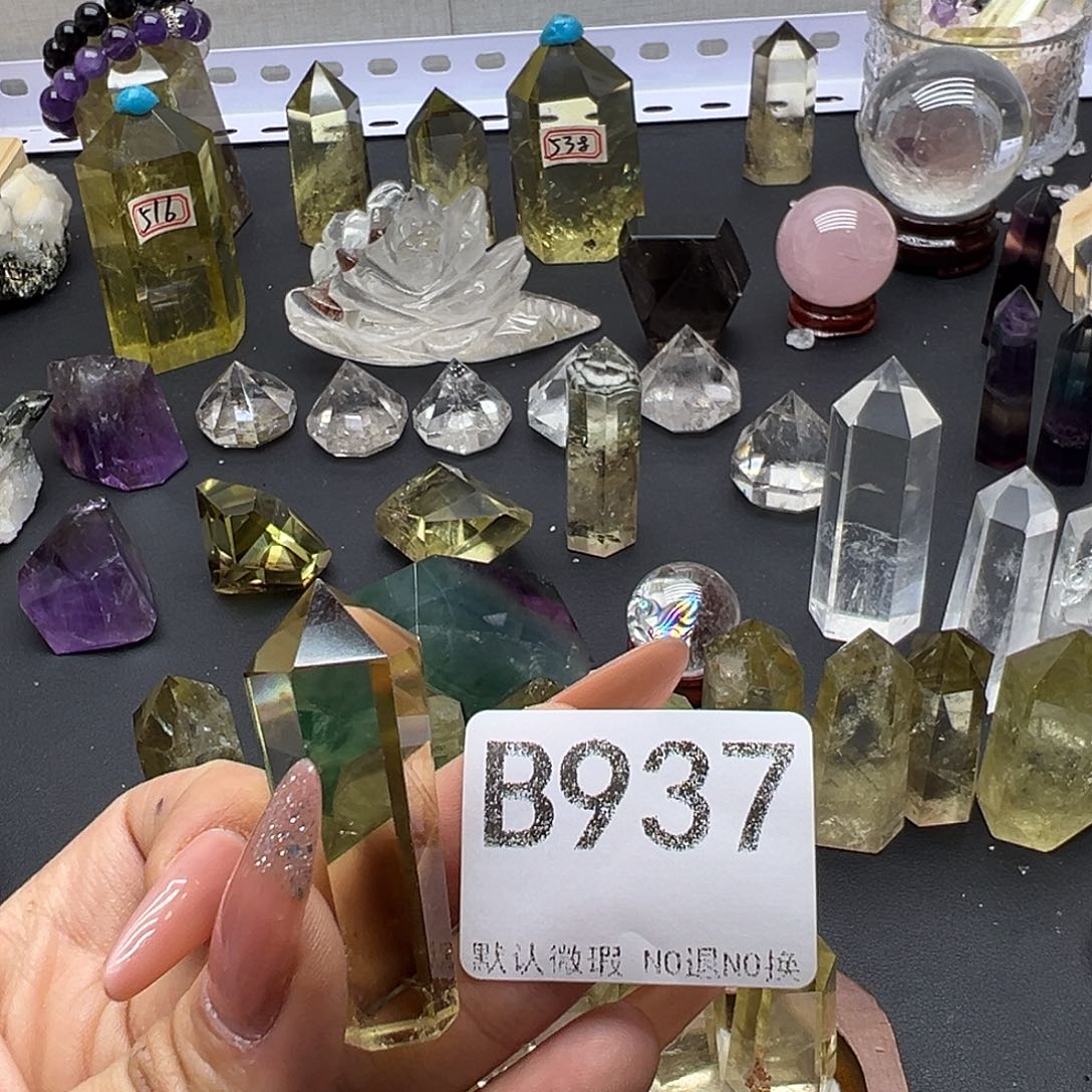 *****水晶未镶嵌珠宝半成品