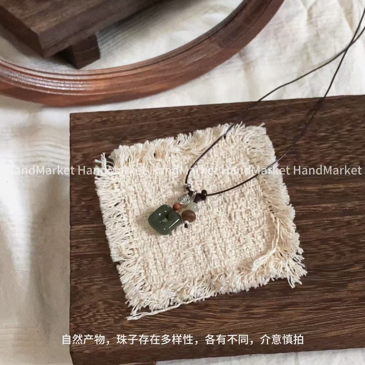 吊坠925银 JIUJIU【湖光山色】抽拉毛衣链 时尚百搭项链