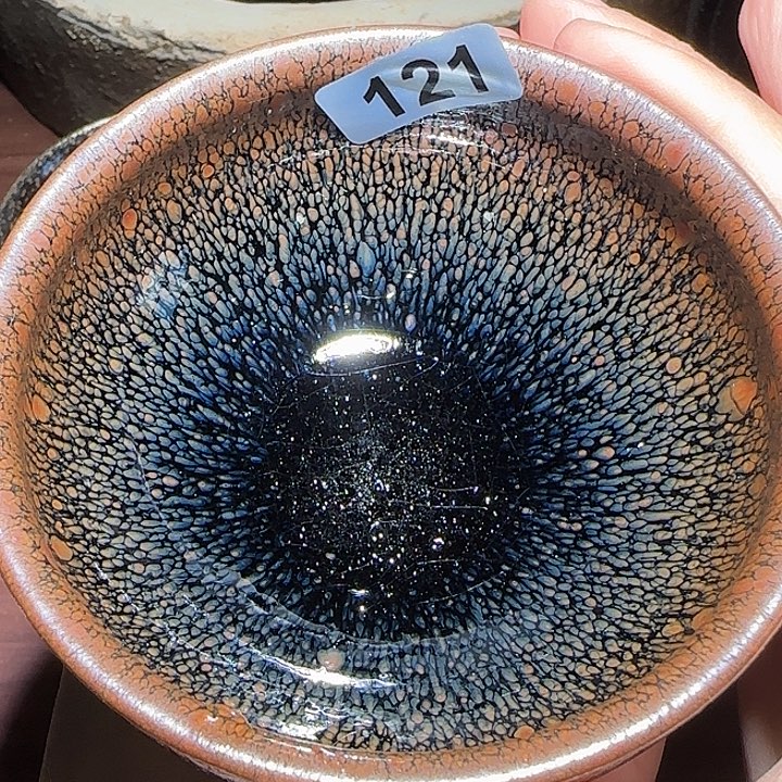 茶盏琢泥窑建盏柴烧