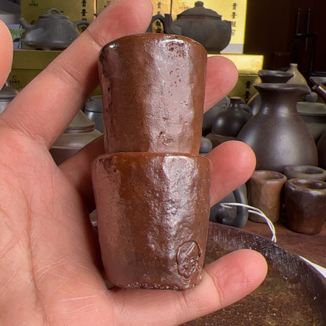 贵台龙窑柴烧茶壶110