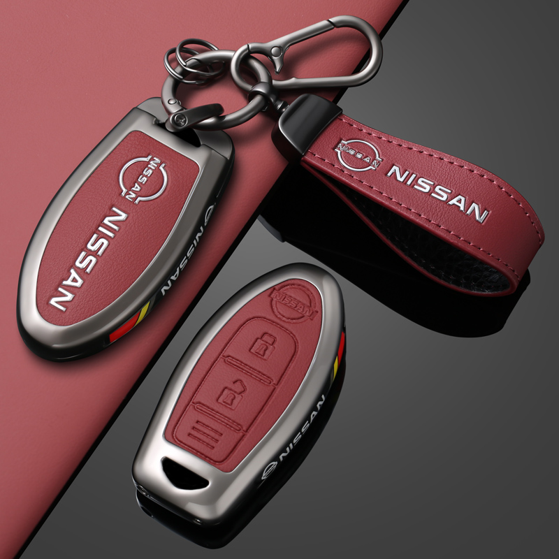 日产轩逸钥匙套逍客天籁奇骏探陆骐达蓝鸟劲客途达汽车遥控保护套