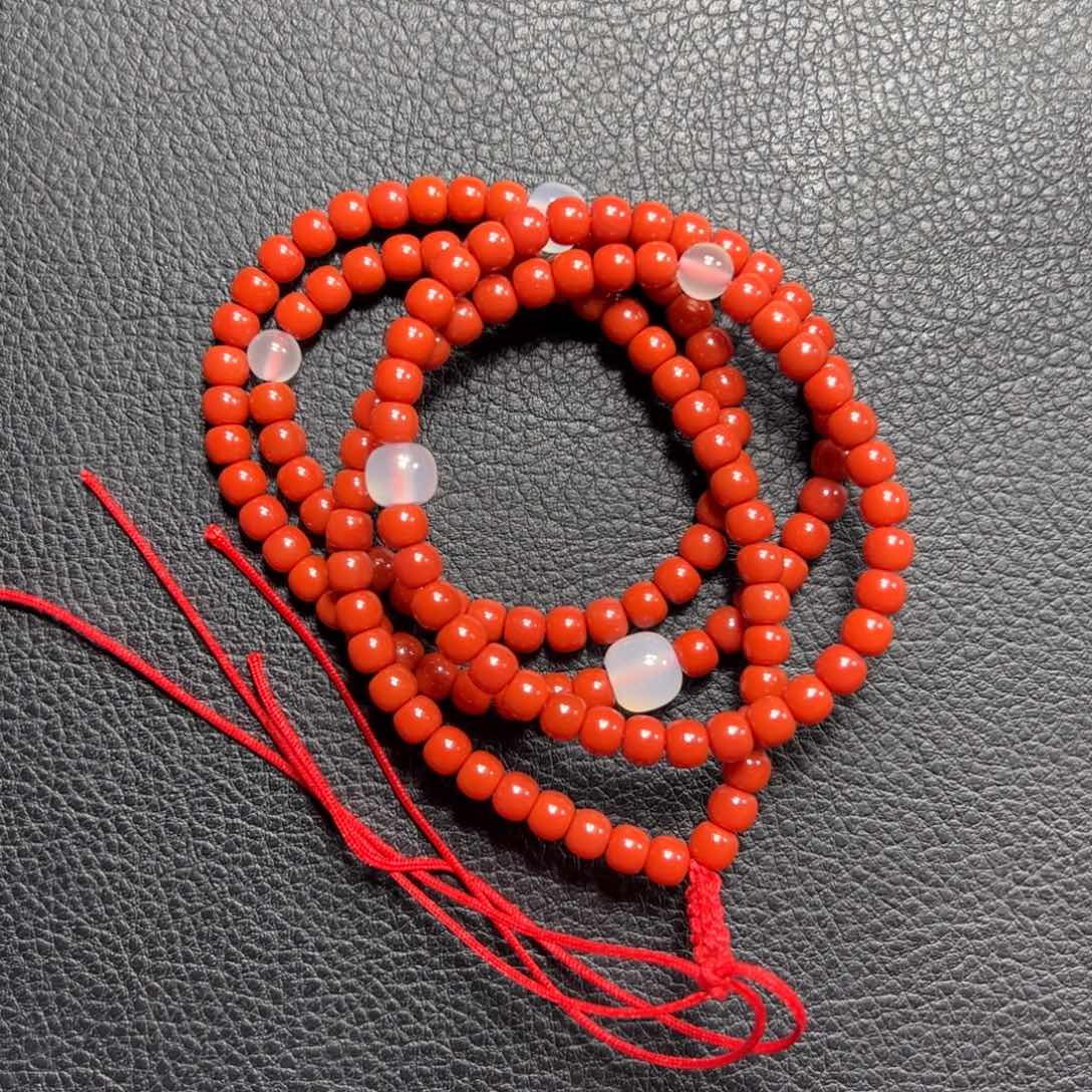 南红玛瑙5➕官坡老型多圈未镶嵌