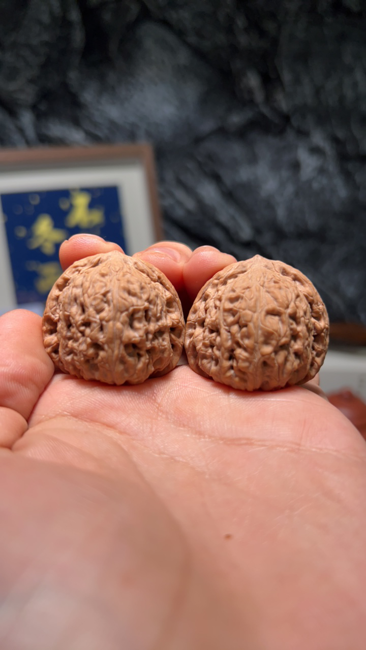 文玩核桃 承德密纹 6162 号 37 尺寸